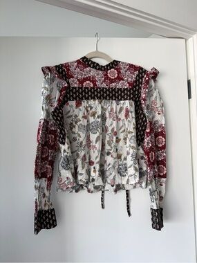 Alix of Bohemia Patchwork Blouse